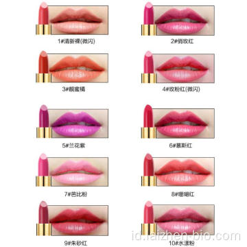 Kosmetik OEM lipstik matte tahan air tahan lama